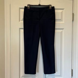 White House Black Market Comfort Stretch Slim Ankle Pant in Navy